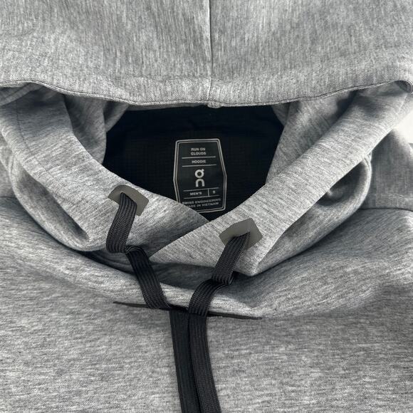 ON Men's Gray Swiss Engineering Hoodie Size S - Picture 10 of 12